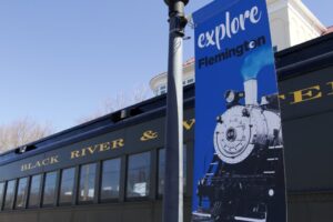 explore flemington sign